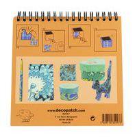 Bloc color Decopad bleu (Lot de 5) - Image 3