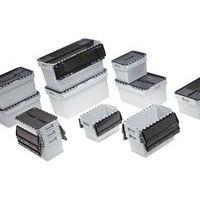 Bac standard à couvercle intégré - Longueur 300 mm - 20 à 25 L - Image 2