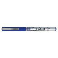 Stylo roller pointe métal encre liquide 0.7mm bleu PENAC - Image principale