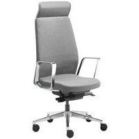 Fauteuil Eden têtière pied et accoudoir aluminium brosé tissu Sokoa - Image 2