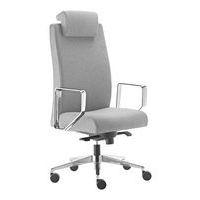 Fauteuil Bost têtière pied et accoudoir alu tissu Sokoa - Image 3