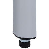 Vitrine d'exposition 1000 x 600 x 920 mm sur pied - Aluminium - Image 4