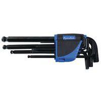 Ratelier de 9 clés mâles à tête sphérique - Manutan - Image 2