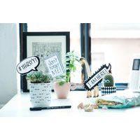 Pochette de 3 feutres à calligraphier pointe biseautée noire - Image 3