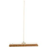 Manche en bois 1m40 et balai coco 80cm - Manutan - Image principale