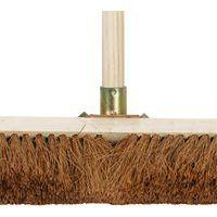 Manche en bois 1m40 et balai coco 80cm - Manutan - Image 3