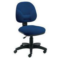 Siège bureau Ace bas dossier Cont. permanent bleu - Image principale