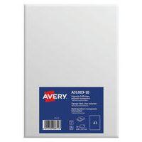 10 Etiquettes d'affichage amovibles A3 Laser Copieur Transp - Image principale