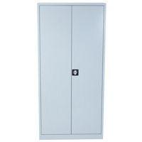 Armoire d'entretien grande largeur coloris gris - Image 5