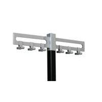 Lot 5 jeu patères Montana - Nbr patère : 5 - Argent - Image 2