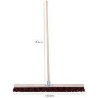 Manche en bois et balai poils synthétiques 1m - Manutan Expert - Image 3