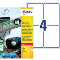 Étiquette autocollante ultra-résistante blanche - Impression Laser - Image 3