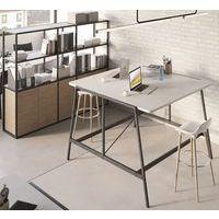 Table de réunion haute Alto profondeur 143 cm - Buronomic - Image 4