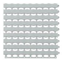 Caillebotis collectifs 27 dalles 33.3 x 33.3 cm - Gris - Image principale