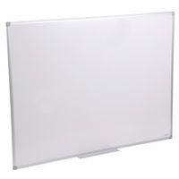 Tableau simple émaillé blanc cadre acier - 90 x 120 cm - Image principale