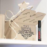 Marqueur permanent Prockey Uni-ball pointe ogive - rouge - Image 3