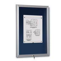 Vitrine affichage extérieur Maul L : 68 cm x H :92 cm coloris argent - Image 2