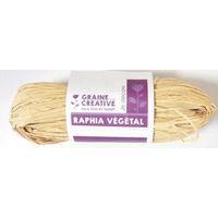 Pelote de raphia végétal 50g naturel - Image principale