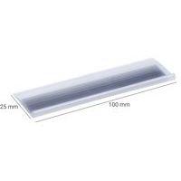 Lot de 100 porte-étiquettes magnétique 25x100mm - MANUTAN - Image 3