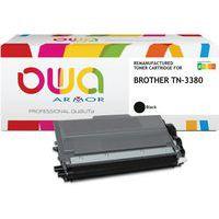 Toner remanufacturé BROTHER TN-3380 - Noir - Image principale