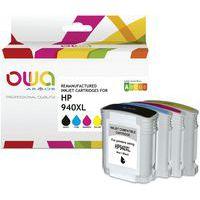 Pack4 cartouche remanufacturée HP 940XL - 4 couleurs - Image principale