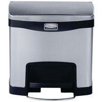 Collecteur Slim Jim Step On Front Step 15 L inox mat, noir - Image 2