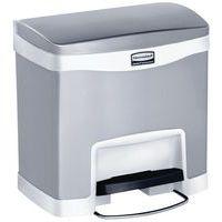 Collecteur Slim Jim Step On Front Step 15 L inox mat, blanc - Image principale