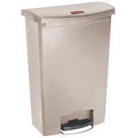 Collecteur Slim Jim Step On Front Step plastique 90 L_Rubbermaid - Image principale