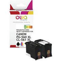 Pack2 cartouche remanufacturée Canon PG-560XL - 4 Couleurs - Image principale
