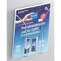 Accessoire pour colonne de présentation Tec-Art - Casier DIN A4 Gris (lot de 2) - Image 2