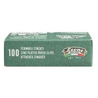 Boîte de 100 trombones galvanisés recyclés 32 mm - Image 3