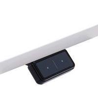 Bureau droit ergo Bench électrique 2 places Kelli Blanc 140 cm - Image 3