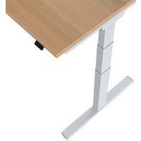 Bureau électrique ergonomique Kelli Chêne 140 cm - Image 2