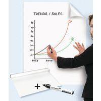 Feuilles électrostatique blanches Magic Chart - Lot de 25 -  Legamaster - Image 2