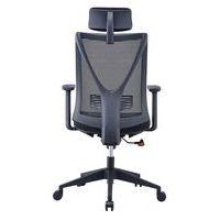 Siège de bureau résille avec accoudoirs ajustables - Image 3