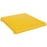 Couvercle plastique jaune pour station de tri 60L - Image 3