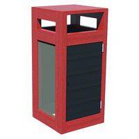 Poubelle Canopée vigipirate 130 L porte sac Espace Urbain - Image 2