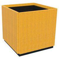 Jardinière Canopée carrée plastique recyclé Espace Urbain - Image 5