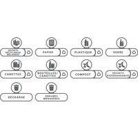 Etiquettes Slim Jim_Rubbermaid - Image principale