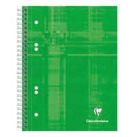 Cahier reliure intégrale 16x21cm 160p uni perfo6 trous - Image 4