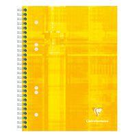 Cahier reliure intégrale 16x21cm 160p ligné perfo6 trous - Image 3