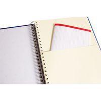 Bind'O Block 22,5x29,7cm 240p Q.5x5 cadré + 1 pochette 4 couleurs de bandes perfo4 trous - Image 3