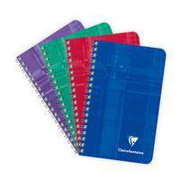 Carnet reliure intégrale 7,5x12cm 100p Uni - Image 4