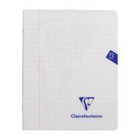 Mimesys cahier piqué polypro 16,5x21cm 72p Q.4x8 + marge coloris assortis - Image 2