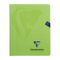 Mimesys cahier piqué polypro 16,5x21cm 72p Q.4x8 + marge coloris assortis - Image 4