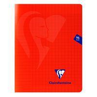 Mimesys cahier piqué polypro 17x22cm 96p séyès coloris assortis - Image 5