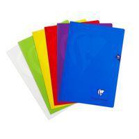 Mimesys cahier piqué polypro 21x29,7cm 96p Q.5x5 coloris assortis - Image 5