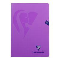 Mimesys cahier piqué polypro 21x29,7cm 96p Q.4x4 + marge coloris assortis - Image 4