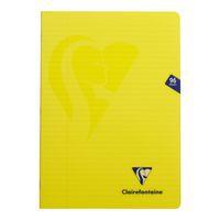Mimesys cahier piqué polypro 21x29,7cm 96p ligné + marge coloris assortis - Image 2