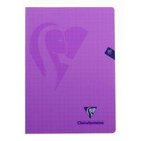 Mimesys cahier piqué polypro 21x29,7cm 80p Q.10x10 + marge coloris assortis - Image 4